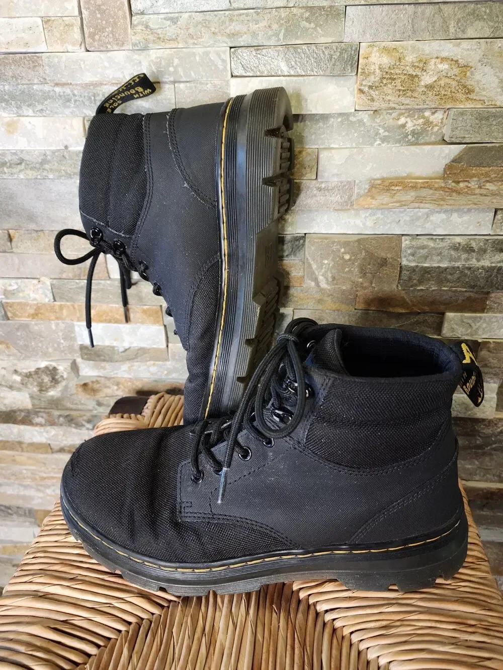 Dr. Martens Bonny Tech Extra Tough Black Lace Up Chukka Boots Men's Size 10 M